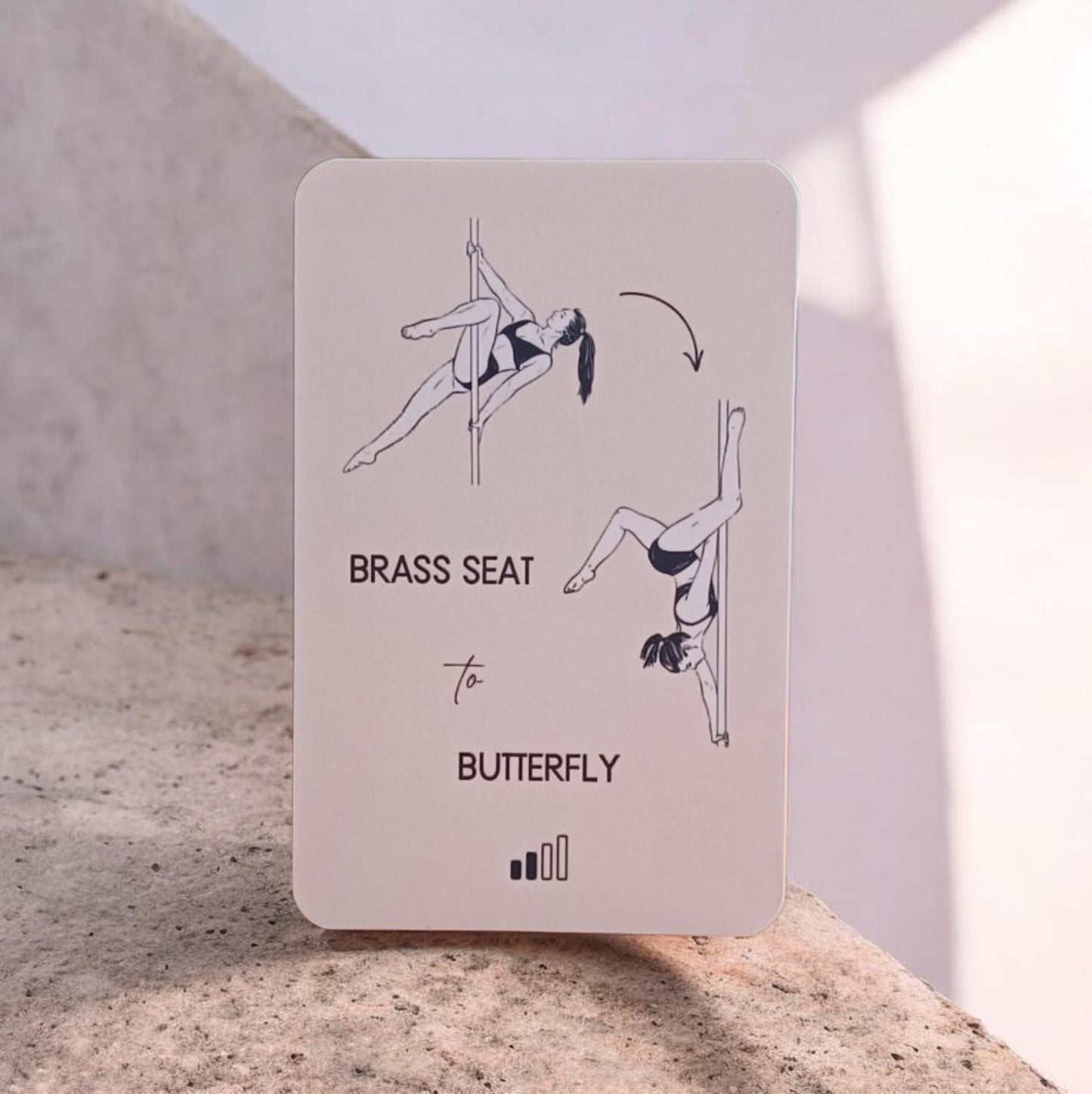 Deck pole dance - transitions inter 1-2