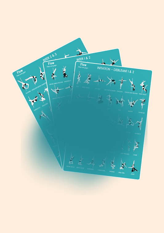 Pack affiches pole dance